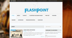 Desktop Screenshot of flashpointarts.org